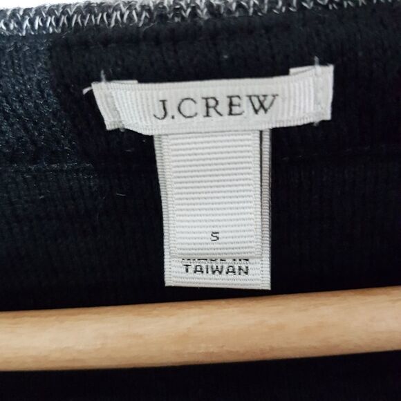 🦋3/$25 J. Crew Small 3/4 Sleeve Grey Wool Cotton Sweater - Picture 5 of 9